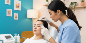 botox para pés de galinha e sobrancelha