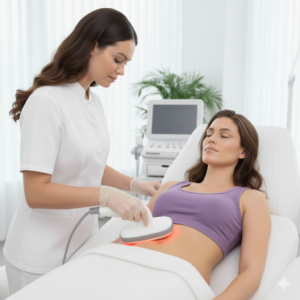 Radiofrequência corporal para firmar a pele